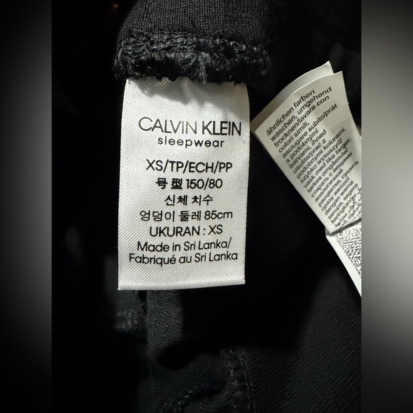 Calvin Klein NWT Women’s Reconsidered Comfort Lounge Joggers In Size XS, Black - Picture 4 of 16